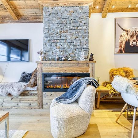 Appartement Style Chalet 5* Vue Mont-Blanc - Arc 1950 Les Arcs  Dış mekan fotoğraf