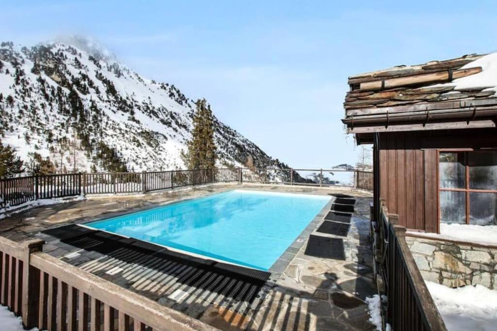Appartement Style Chalet 5* Vue Mont-Blanc - Arc 1950 Les Arcs  Dış mekan fotoğraf