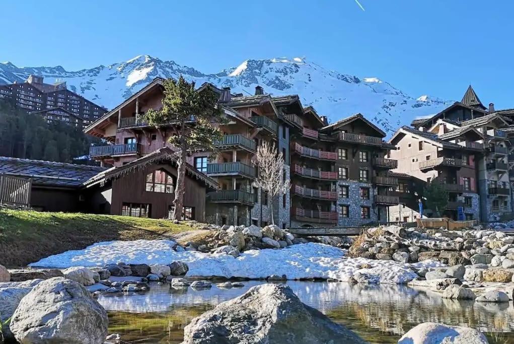 Appartement Style Chalet 5* Vue Mont-Blanc - Arc 1950 Les Arcs  Dış mekan fotoğraf