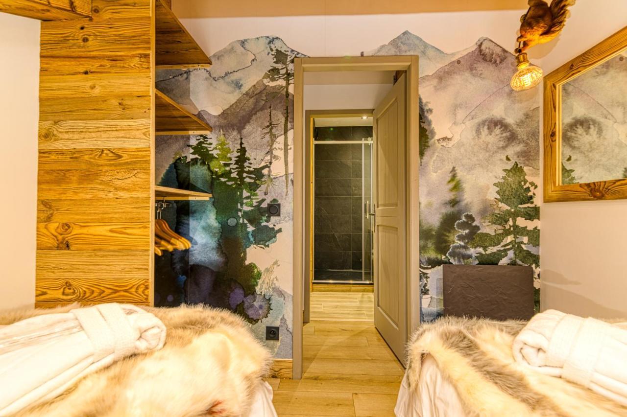 Appartement Style Chalet 5* Vue Mont-Blanc - Arc 1950 Les Arcs  Dış mekan fotoğraf