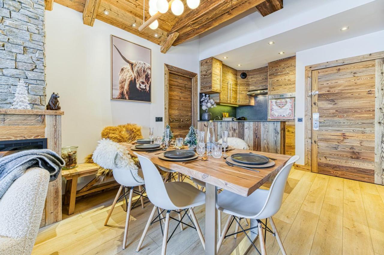 Appartement Style Chalet 5* Vue Mont-Blanc - Arc 1950 Les Arcs  Dış mekan fotoğraf