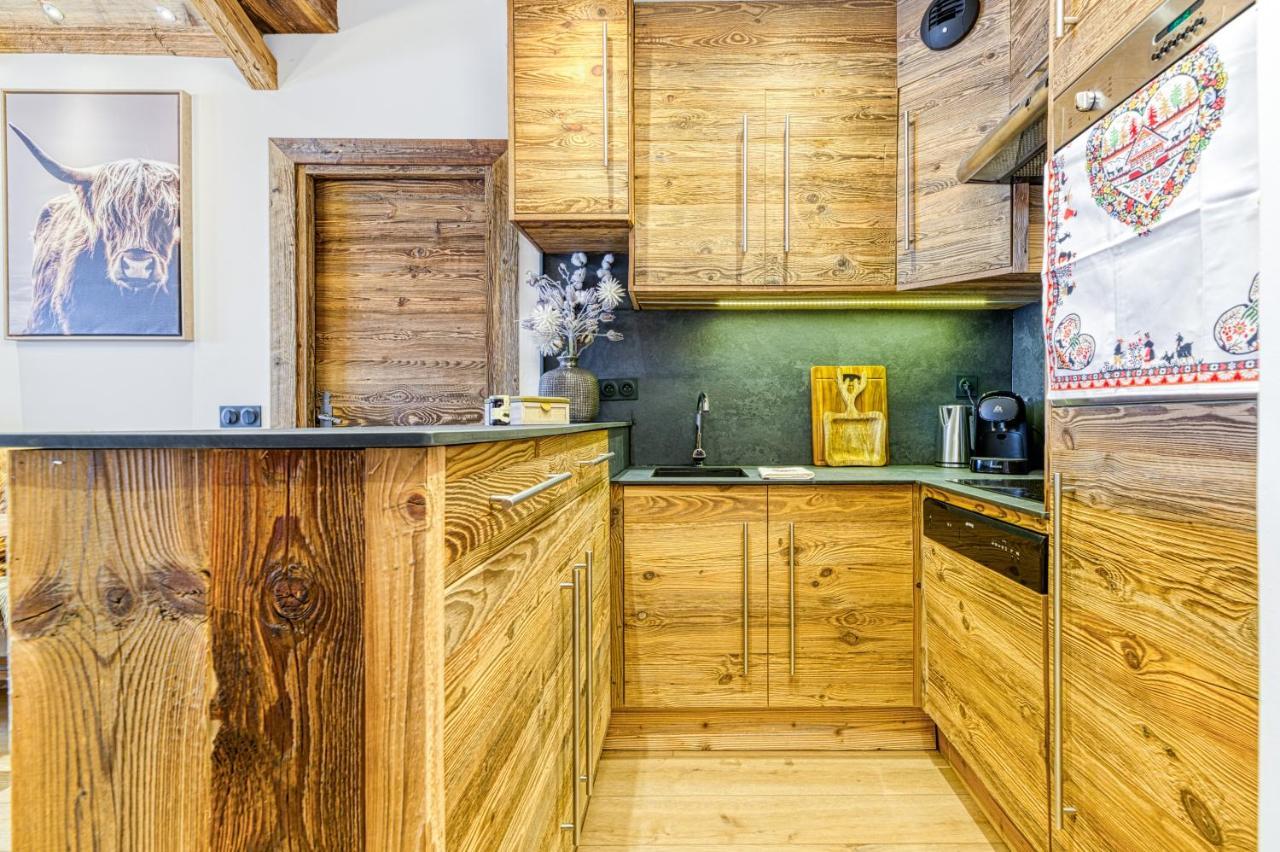 Appartement Style Chalet 5* Vue Mont-Blanc - Arc 1950 Les Arcs  Dış mekan fotoğraf