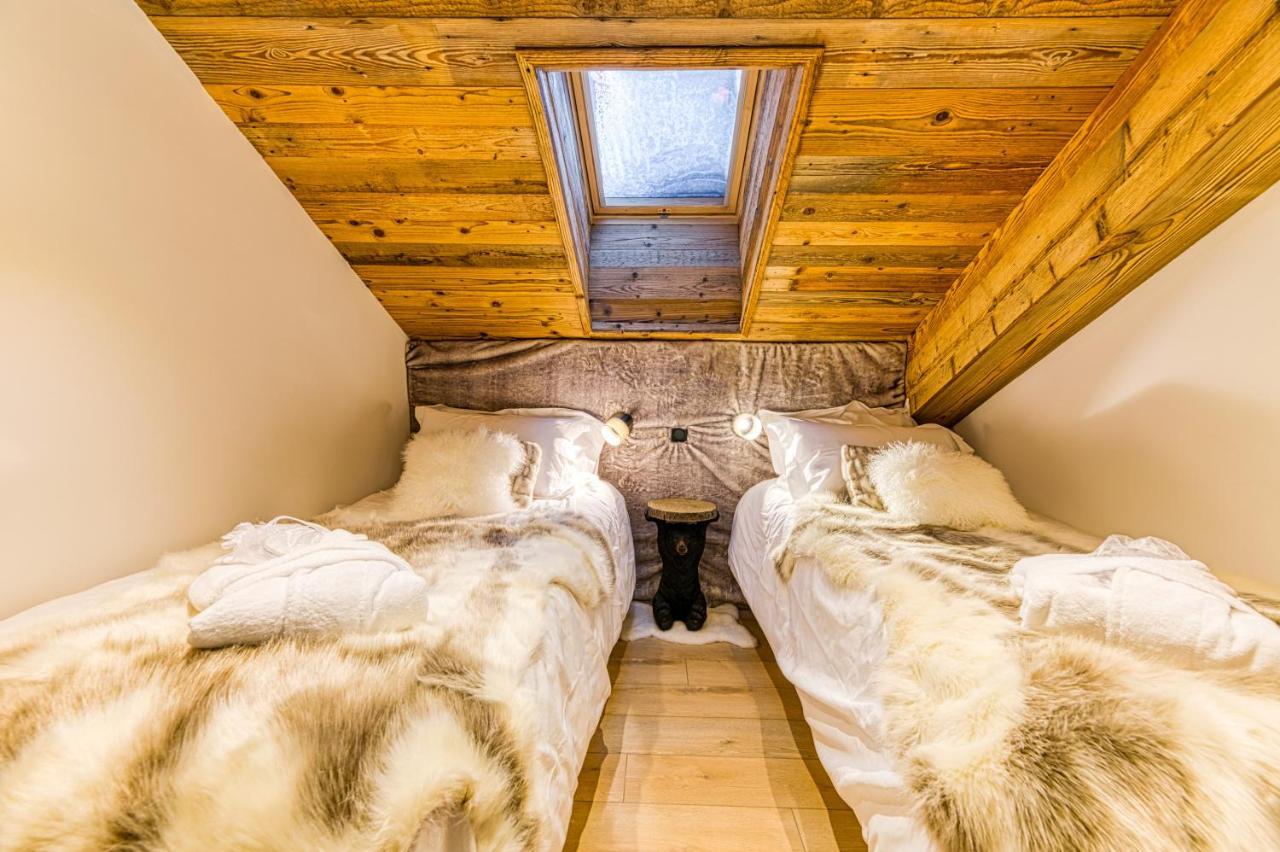 Appartement Style Chalet 5* Vue Mont-Blanc - Arc 1950 Les Arcs  Dış mekan fotoğraf